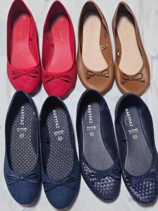4 manoletinas Marypaz y Primark Talla 41