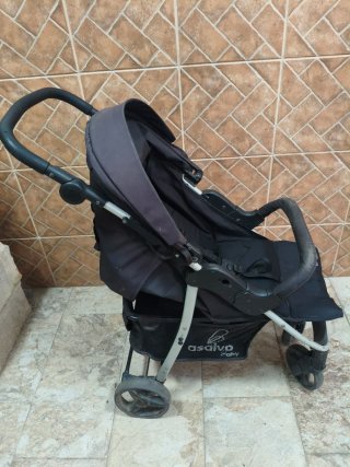 Silla de paseo con funda y saco Asalvo