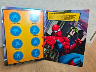 Libro Imanes 3D Spiderman