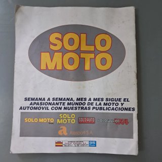 Álbum Panini Solo Moto Cromos
