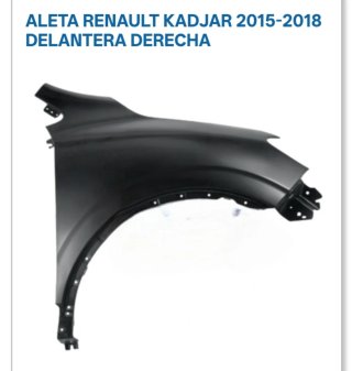 Aleta Delantera Derecha Renault Kadjar
