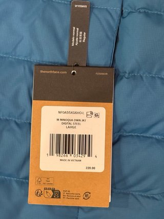 Chaqueta The North Face Minoqua Azul