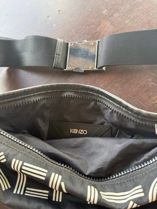 Riñonera Kenzo Paris Original Negra de hombre