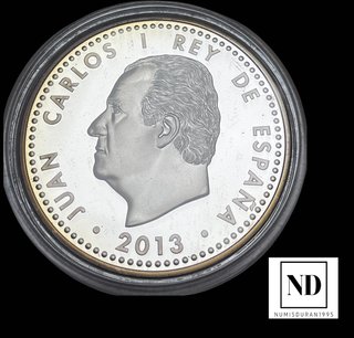 10 Euros España 2013 FIFA Brasil Plata FNMT