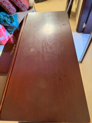 Escritorio antiguo caoba con cajonera