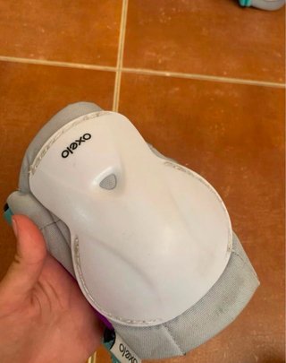 Set entero patines en línea Oxelo chica 4 ruedas