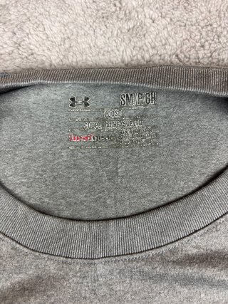 Camiseta Under Armour Gris Talla M Deportiva