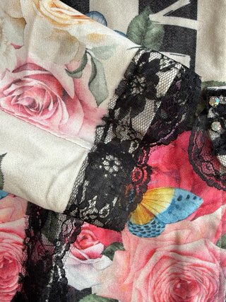 Chaqueta Nice Istanbul Estampado Floral Talla XL