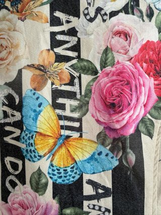 Chaqueta Nice Istanbul Estampado Floral Talla XL