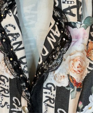 Chaqueta Nice Istanbul Estampado Floral Talla XL