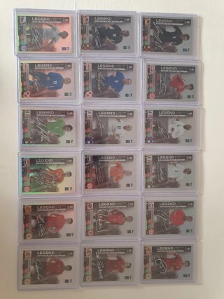 Topps Euro 2024 - Conjunto Completo de 18 Cartas d