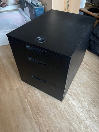 Cajonera Oficina Oscura Ikea GALANT
