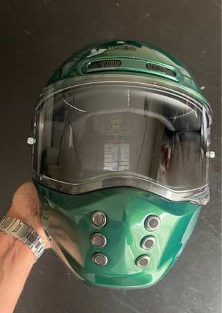 Casco HJC V10 Verde Talla XS