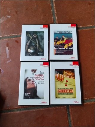 Lote 4 Películas DVD Cine Público