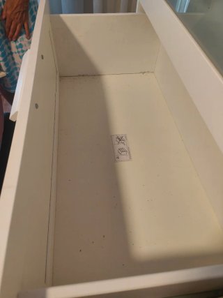 Comoda ikea de dormitorio blanca