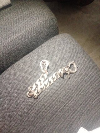Pulsera de plata estilo cubana
