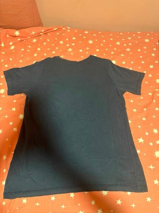 Camiseta Nike Azul Logo Swoosh