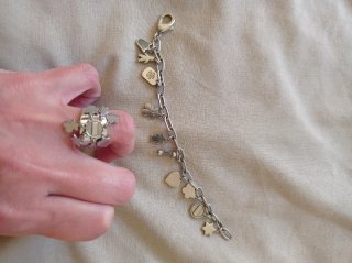 Pulsera y Anillo Tous Plata