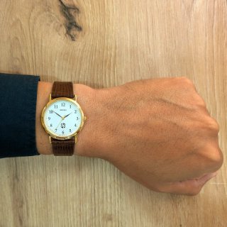 Seiko Quartz Gold 1990 7N01-6890 🇯🇵 Japan