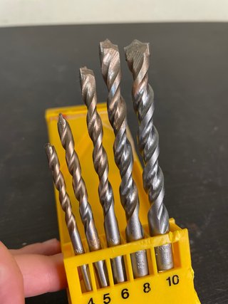 Juego 5 Brocas DeWalt Piedra DT6956-QZ