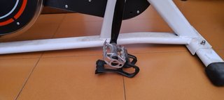 Bicicleta Estática Blanca