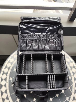 Maletín maquillaje profesional negro