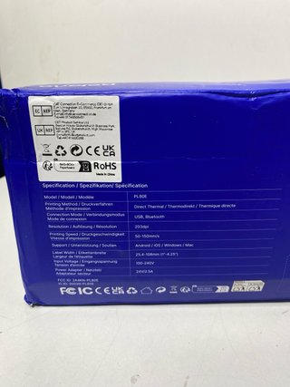 : Impresora Térmica de Etiquetas POLONO PL80E