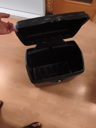 Baúl para moto Puig negro