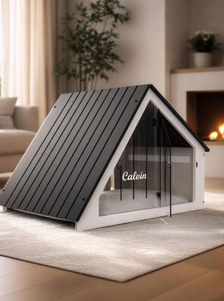 Casa-Comedor para Mascotas Aero, perro gato