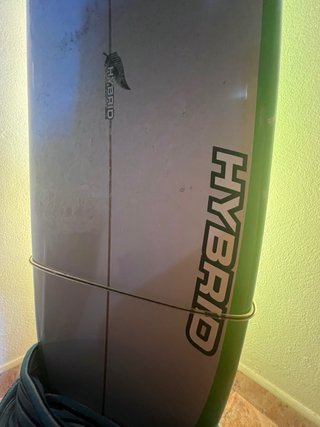 Tabla de surf Hybrid verde