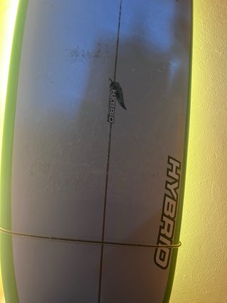 Tabla de surf Hybrid verde