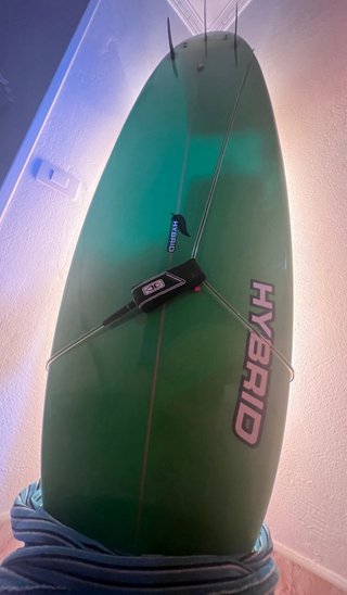 Tabla de surf Hybrid verde