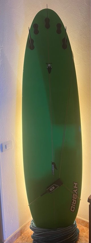 Tabla de surf Hybrid verde