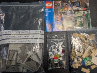 LEGO 4851 Spiderman Origins 2003 completo