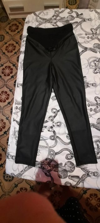 Pantalón premamá elástico negro