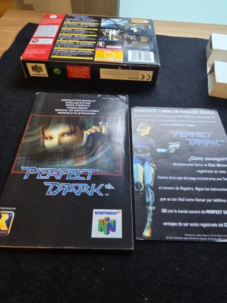 Perfect Dark Nintendo 64 Completo PAL