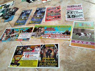 Lote Papeles Antiguos: Entradas, Telegrama, Billet