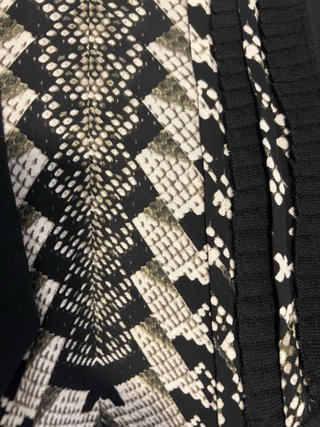 Vestido Roberto Cavalli Negro Multicolor