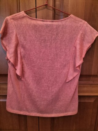 Conjunto mujer Top Volantes y Pantalón estampado M