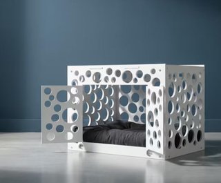 Caseta para perro gato mascota moderna de diseño
