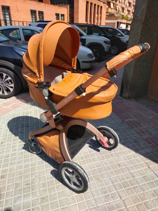 Carrito de bebé Hot Mom color camel