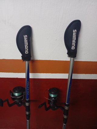Cañas Shimano Alivio AX telesurf 420