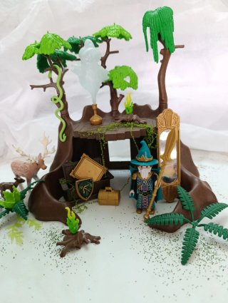 Playmobil refugio mago