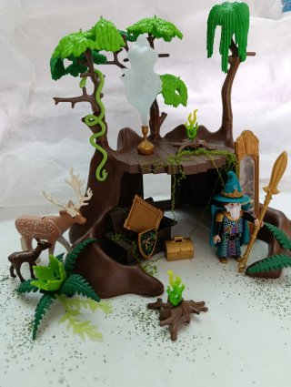Playmobil refugio mago