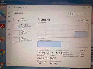 Mini PC Nipogi 8GB RAM 256GB SSD Intel