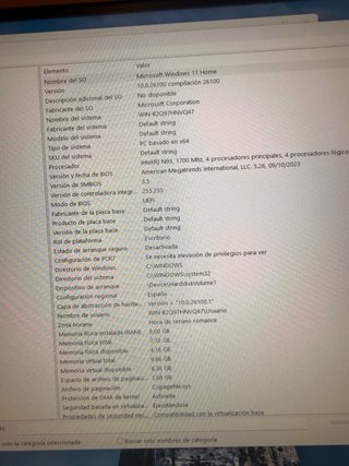 Mini PC Nipogi 8GB RAM 256GB SSD Intel