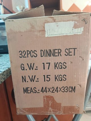 Vajilla Erika 32 piezas