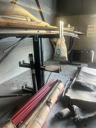Estantería Cantilever Industrial para Tubos