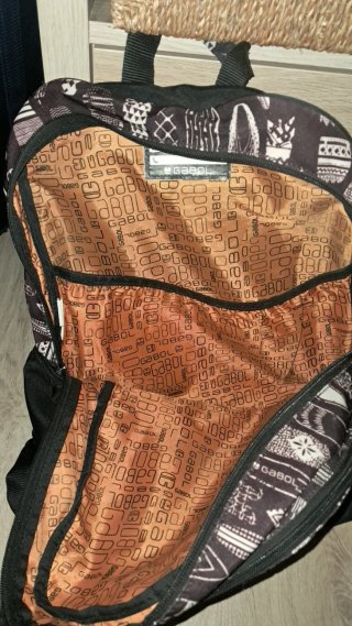 Mochila Escolar Gabol surf print
