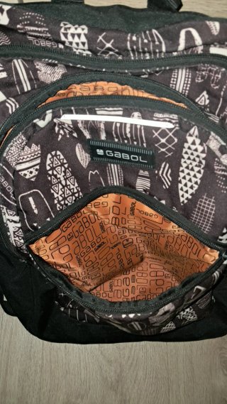 Mochila Escolar Gabol surf print